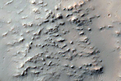 Ejecta of Crater within Huygens Crater