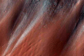 Crater Wall Slump and Rim