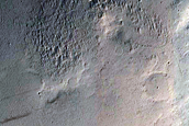 Channel South of Janssen Crater