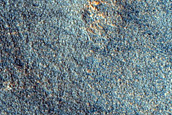 Pedestal Crater with Ragged Edge