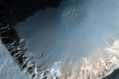 Crater near Opportunity Landing Site