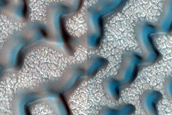 Dune Monitoring in Northern Mid-Latitude Crater