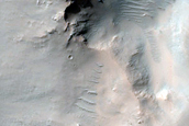 Survey for Frost in Pristine Crater