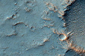 Terrain Northwest of Lopez Crater