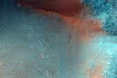 Dark Vent and Sand Source near Meroe Patera