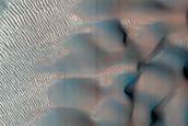 Dune Field in Crater
