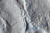 Terrain Features around Crater in Arabia Terra