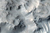 Ridges in Northern Terra Sabaea