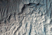 Long Section of Exposed Stratigraphy in Eastern Candor Chasma
