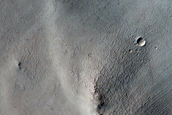 Wrinkle Ridge and Valley Network Intersection