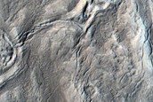 Terrain around Crater in Arabia Terra