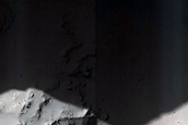 Looking for Seasonal Frost on Crater Wall