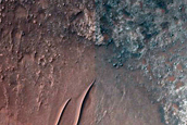 Crater with Steep Slopes