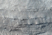 Stunning Outcrop in Nilosyrtis Mensae