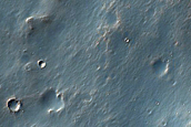 Possible Fans on Floor of Schaeberle Crater