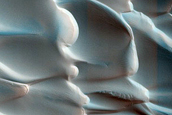 Escarpment Dune Field Topography