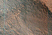 Exposure of North Polar Layered Deposits