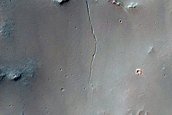 Terrain North of Denning Crater
