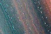 Exposure of North Polar Layered Deposits