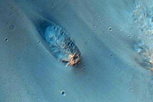 Possible Hydrated Minerals near Verlaine Crater