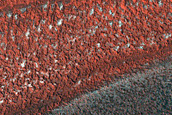 Exposure of North Polar Layered Deposits