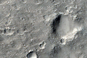 Landforms in Nepenthes Planum