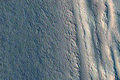 Exposure of North Polar Layered Deposits