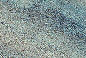 Exposure of North Polar Layered Deposits