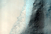 Garni Crater Slope Feature Monitoring