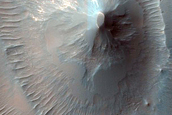 Light-Toned Deposits in Arsinoes Chasma