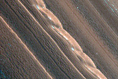 Exposure of North Polar Layered Deposits