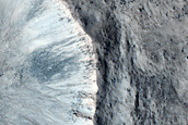 Crater with Steep Slopes