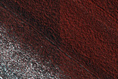 Exposure of North Polar Layered Deposits