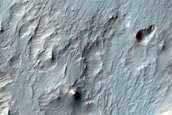 Deposits in Ganges Chasma
