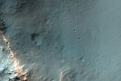 Olivine-Rich Terrain in Northeast Rim of Mazamba Crater