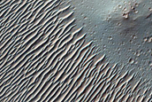 Valleys in Parana Valles