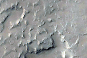 Fan in Crater North of Nepenthes Mensae