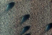 Dune Interaction with Residual Polar Ice