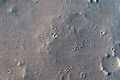 Terrain West of Albor Tholus