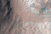 Crater with Steep Slopes