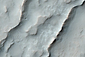 Inverted Channel in Noachis Terra
