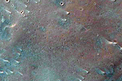 Depression within Volcanic Plains