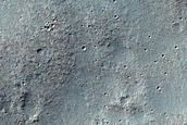Channel in Savich Crater