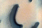 West Olympia Undae Dunes and Megaripples