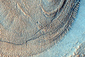 Layered Mesa in Colles Nili