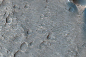 Fans in Sagan Crater