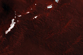 Exposure of North Polar Layered Deposits