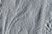 Flow Breaching Crater Rim