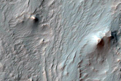 Deposits in Ganges Chasma
