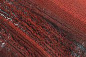 Exposure of North Polar Layered Deposits